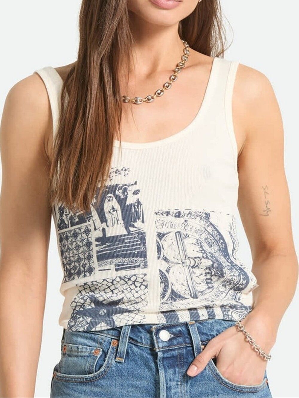 Brixton Collage Tank